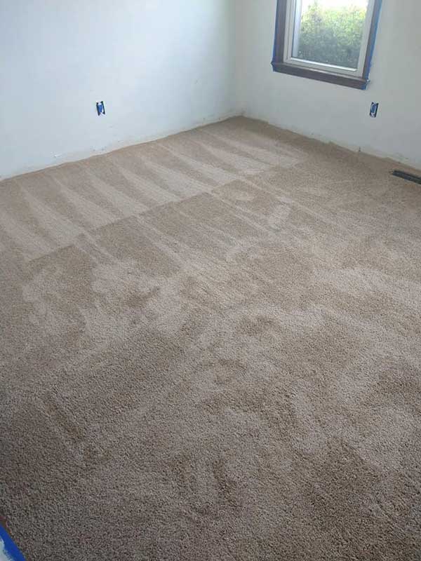 Bedroom Carpet Installation