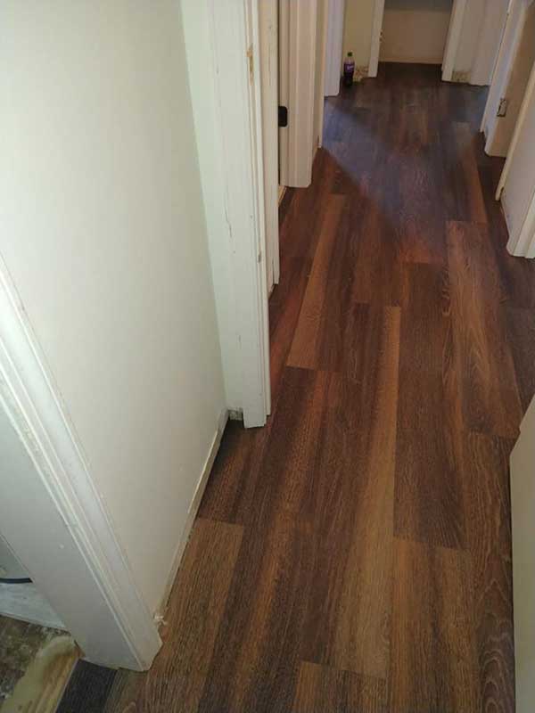 Hallway Laminated Flooring